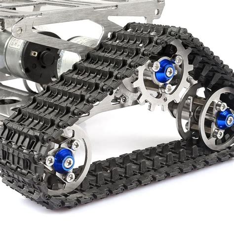 metal tracked robot chassis|large robot track drive system.